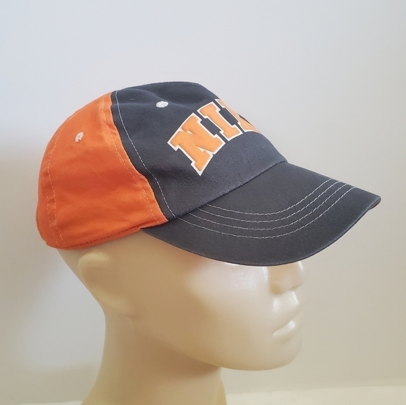 Nike Rare Gray Orange Toddler Baseball Hat Cap - Picture 1 of 13